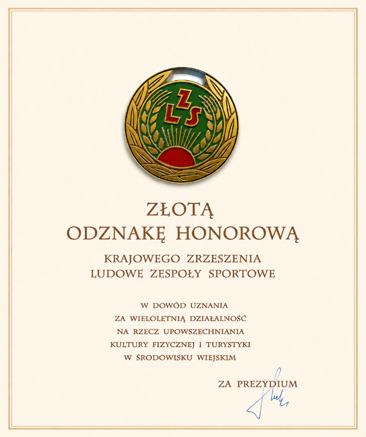 Wielkie wyróżnienie dla Wiesława Jerulanka!