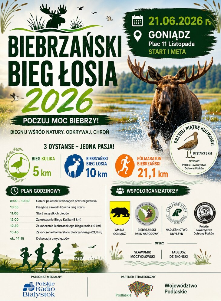  Biebrzański Bieg Łosia 21 czerwca