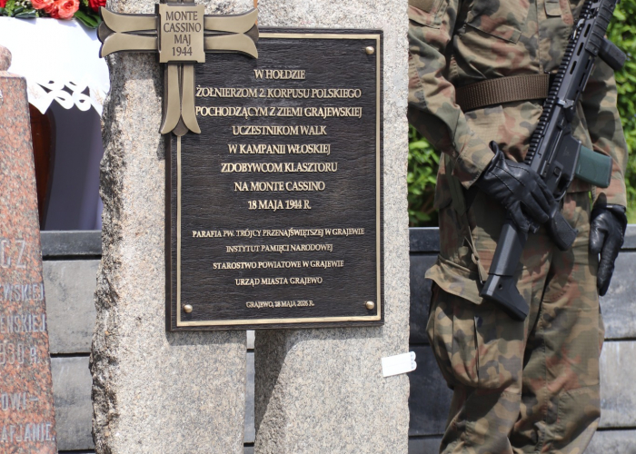  82. rocznicę zdobycia klasztoru na Monte Cassino