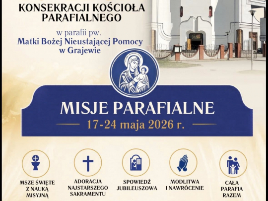 Grajewo. Misje Parafialne 2026
