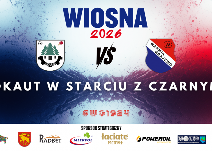 CZARNI Czarna Białostocka ? WARMIA Grajewo 1:7 
