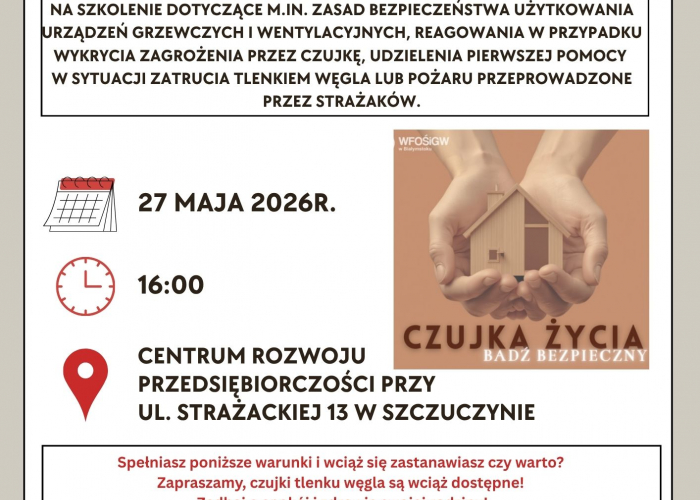 Szczuczyn: Ogłoszenie