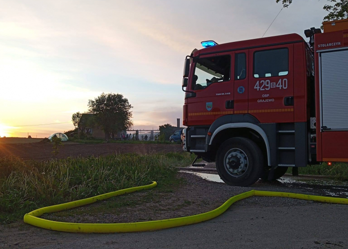 Pożar w Wólce Małej