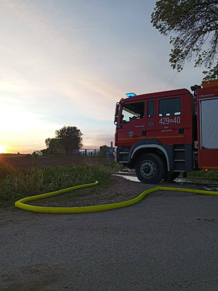 Pożar w Wólce Małej