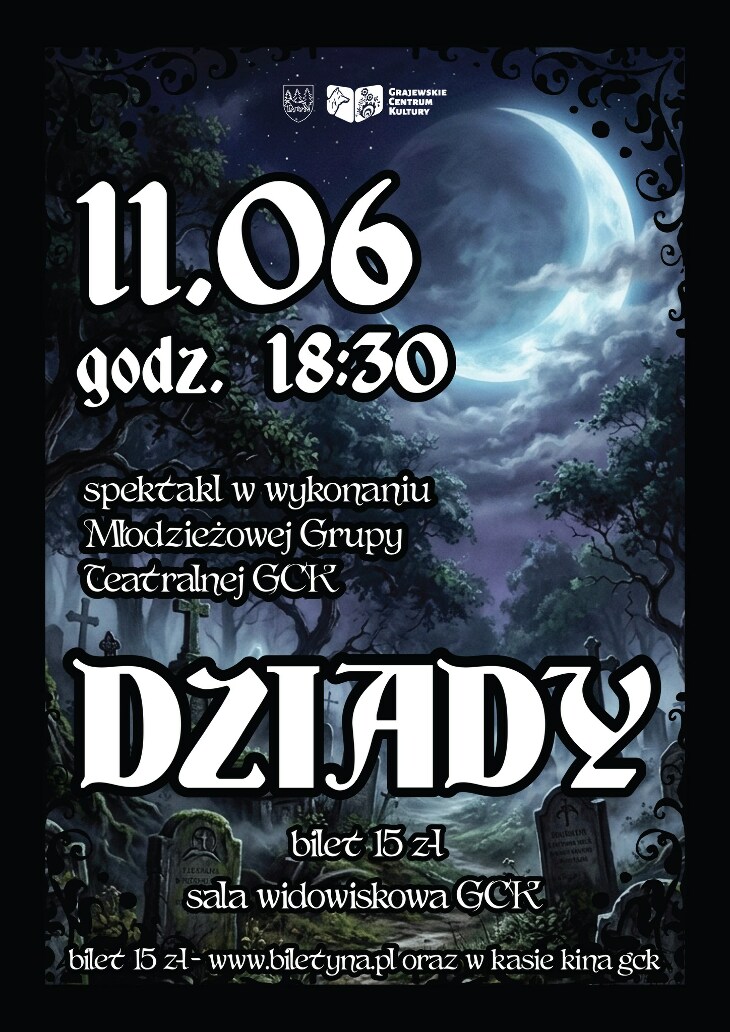 Zaproszenie na spektakl: 