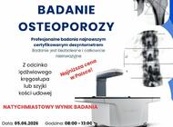 Zapisz się na badanie osteoporozy 5 VI - tel. 501 495 292