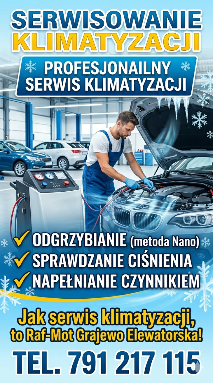 Grajewo. SERWIS KLIMATYZACJI