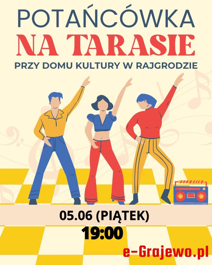 Potańcówka na tarasie - Rajgród (5.06)