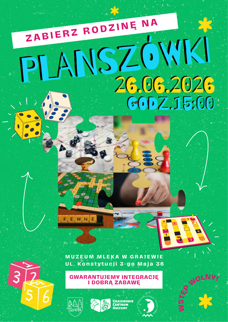 Planszówki w Muzeum Mleka- 26 VI