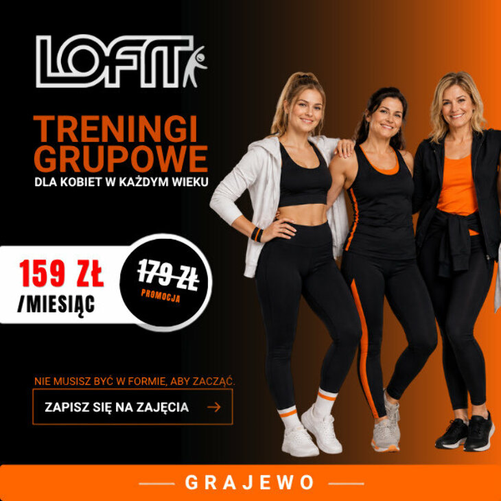 Grajewo. Treningi grupowe dla kobiet w każdym wieku