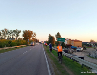 16-letnia rowerzystka potrącona za Grajewem