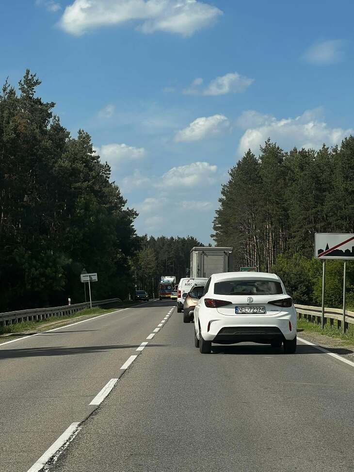 16-letnia rowerzystka potrącona za Grajewem
