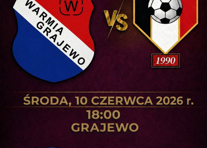 WARMIA Grajewo - KS Michałowo 4:0 