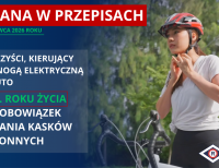 Zmiana w przepisach - obowiązkowa jazda w kasku