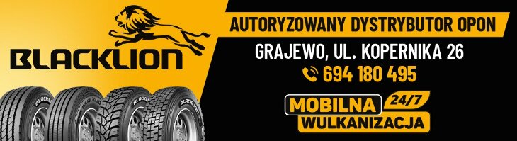 Wulkanizacja K&K Grajewo - autoryzowany dystrybutor BLACKLION
