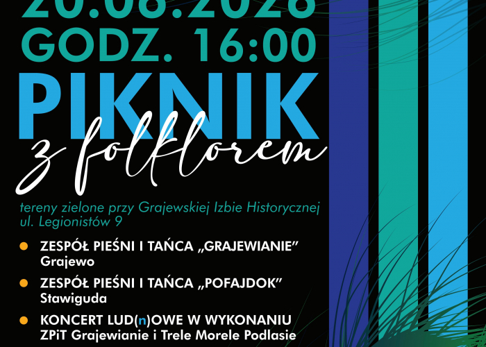 Serdecznie zapraszamy na Piknik z Folklorem