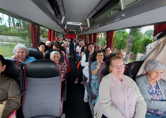Seniorzy z Gmina Grajewo na wycieczce