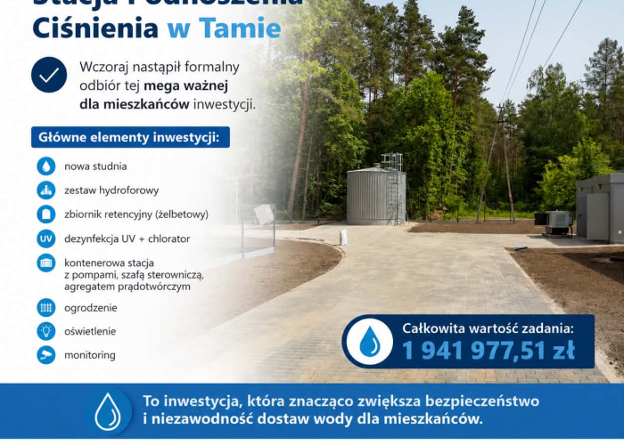 Drugie ujęcie wody w Gminie Rajgród