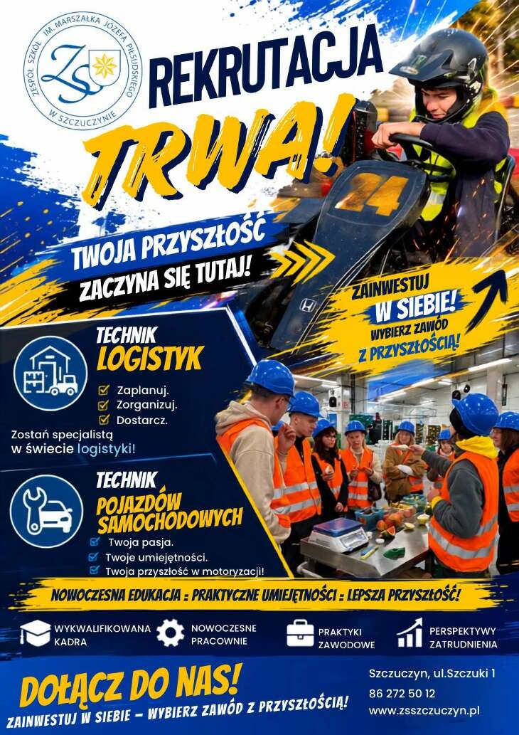 Rekrutacja do ZS w Szczuczynie