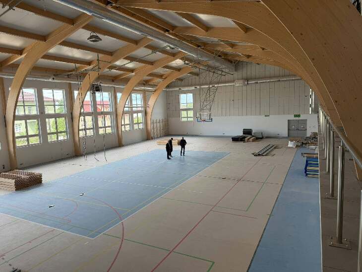 Nowa hala sportowa przy SP4