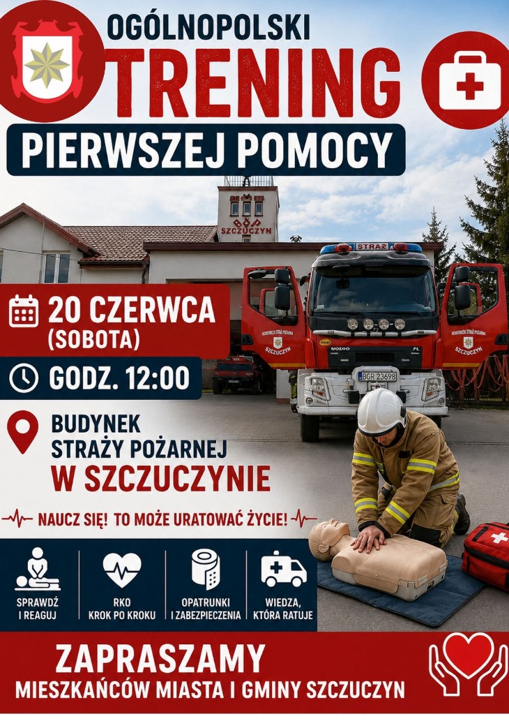 Nauka udzielenie pierwszej pomocy 