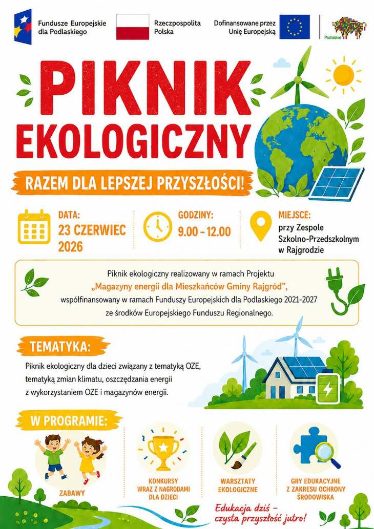 Piknik Ekologiczny w Rajgrodzie (23.06)