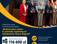 Dobra wiadomość dla mieszkańców Rajgrodu