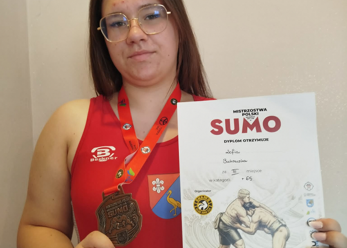 Brązowy medal Zofii Bukowskiej