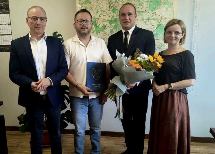 Nowy dyrektor SP w Danówku - Paweł Górski
