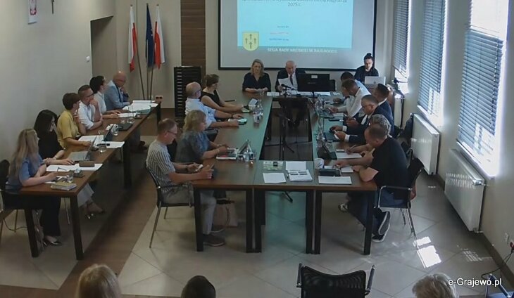 XXVII Sesja Rady Miejskiej w Rajgrodzie