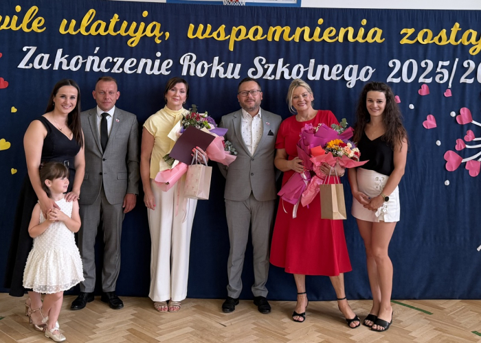 Podziękowania za lata pracy na rzecz oświaty Gminy Grajewo