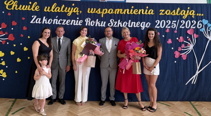 Podziękowania za lata pracy na rzecz oświaty Gminy Grajewo