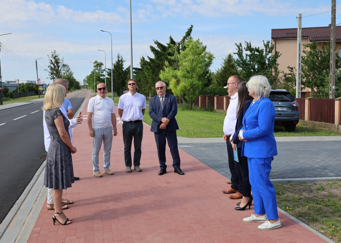 Oficjalny odbiór ul. Przemysłowej w Grajewie