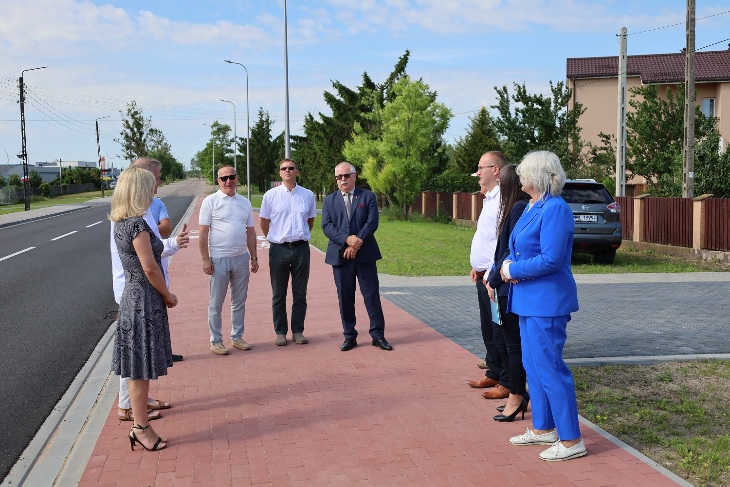 Oficjalny odbiór ul. Przemysłowej w Grajewie