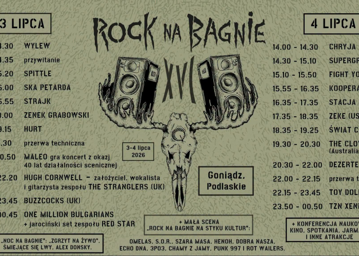Festiwal Rock na Bagnie (3-4.07)