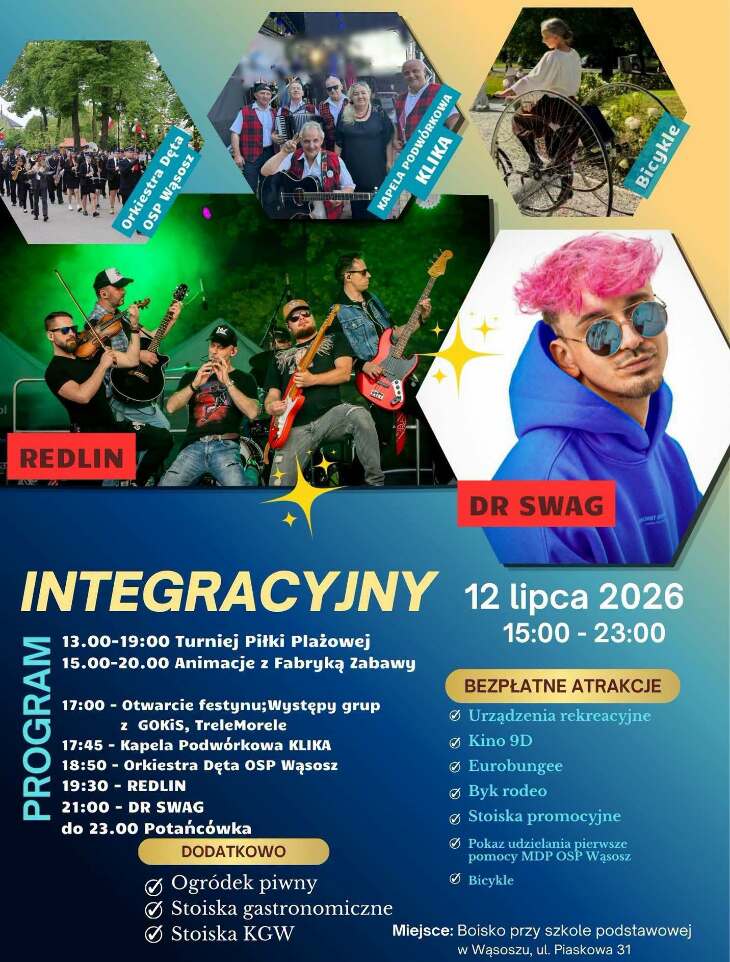 Festyn Integracyjny w Wąsoszu