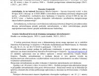 Obwieszczenie Starosty Grajewskiego 