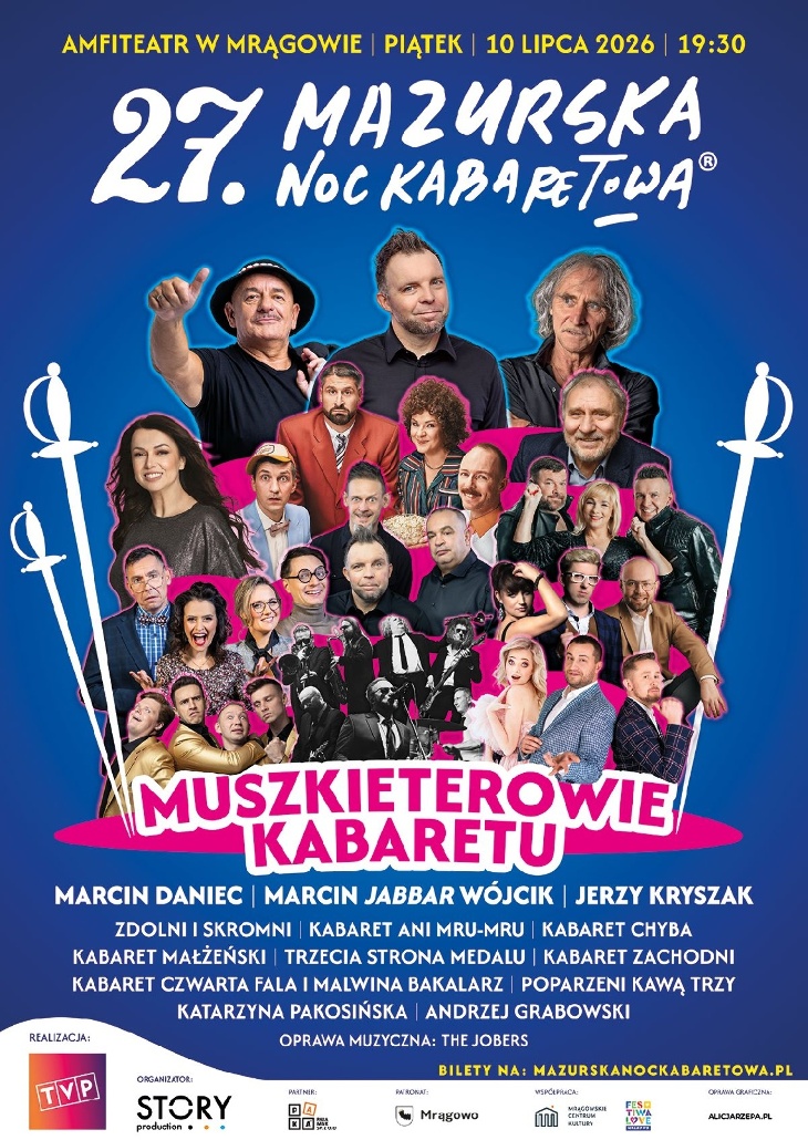27. Mazurska Noc Kabaretowa (10.07)
