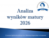 Wyniki matur - LO w Grajewie