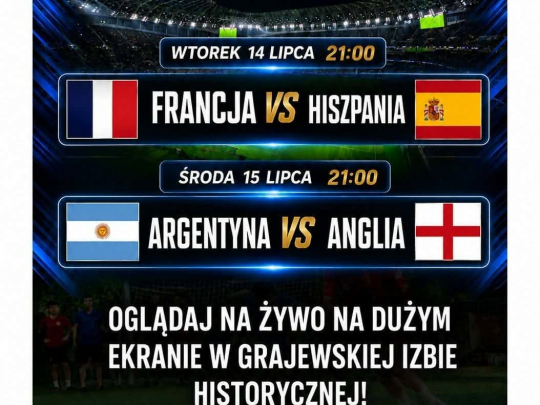 Grajewo.  Rusza strefa kibica Mundial 2026!