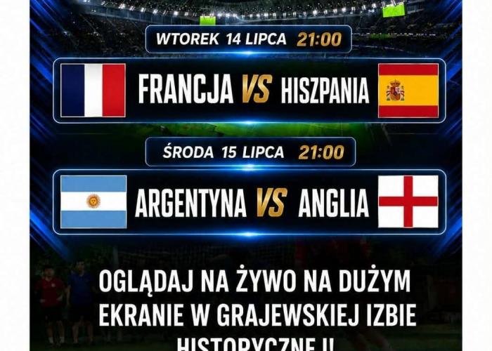 Grajewo.  Rusza strefa kibica Mundial 2026!