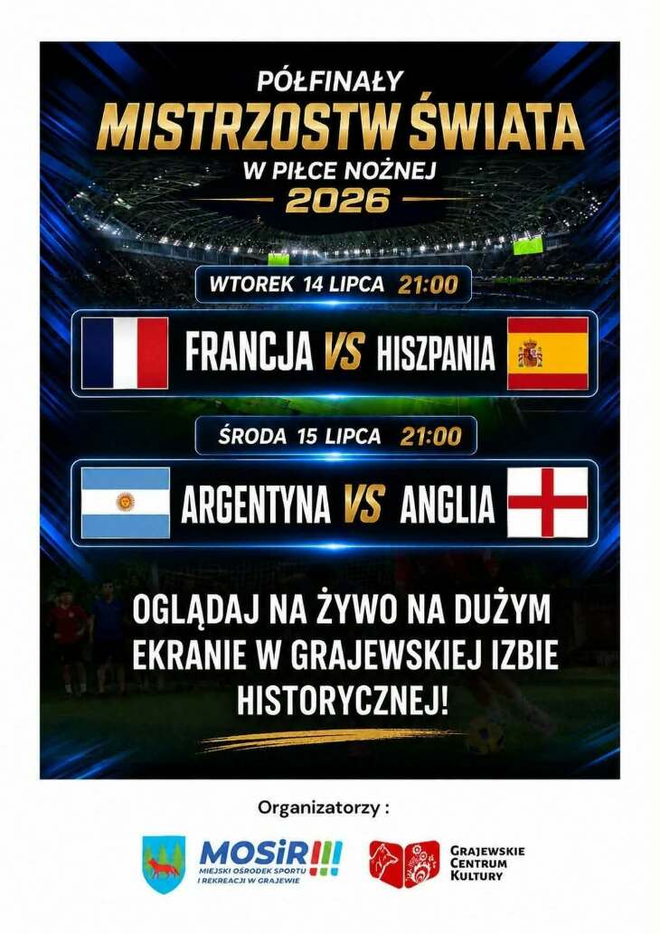 Grajewo.  Rusza strefa kibica Mundial 2026!