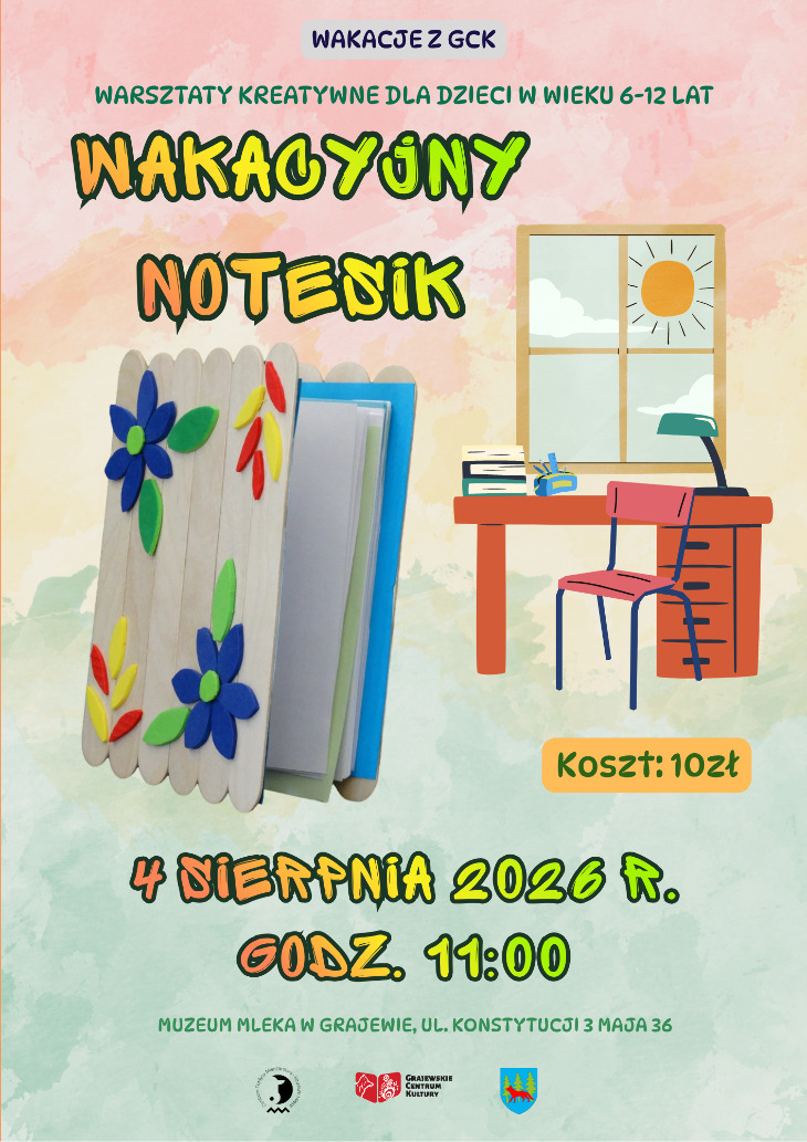 Wakacje z GCK w Muzeum Mleka- sierpień