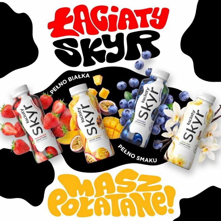 Masz Łaciaty? Masz Połatane! Rusza kampania skyrów od Mlekpolu