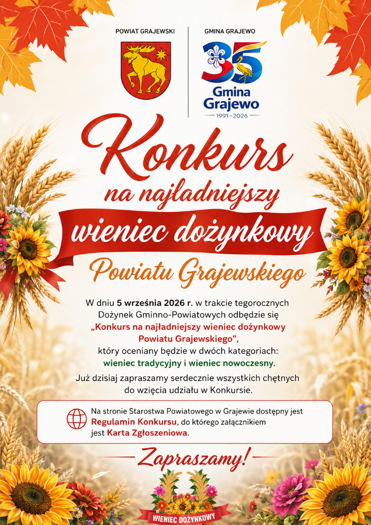 Dożynki Gminno-Powiatowe 2026