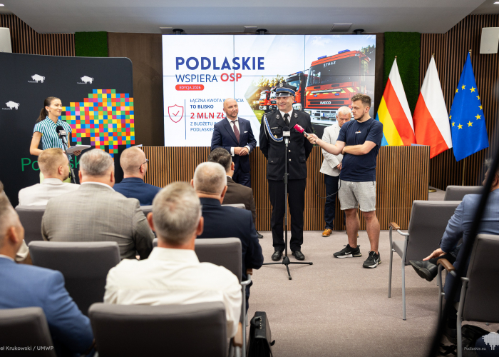 Blisko 100 tys. zł z budżetu województwa dla OSP