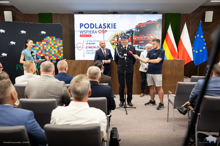 Blisko 100 tys. zł z budżetu województwa dla OSP
