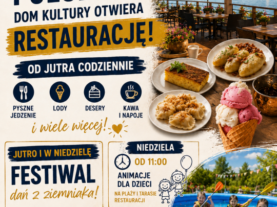 Rajgród. Restauracja W Sieci Smaku już otwarta!