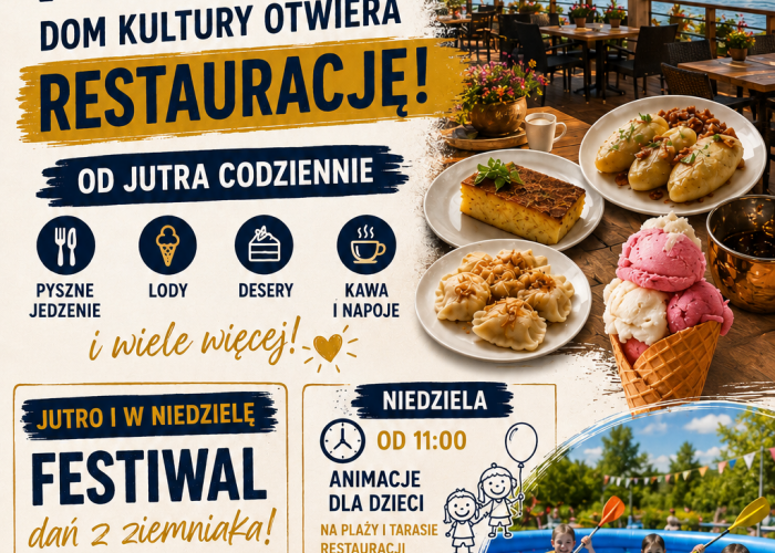 Rajgród. Restauracja W Sieci Smaku już otwarta!