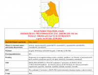PILNE: Wichura nad regionem